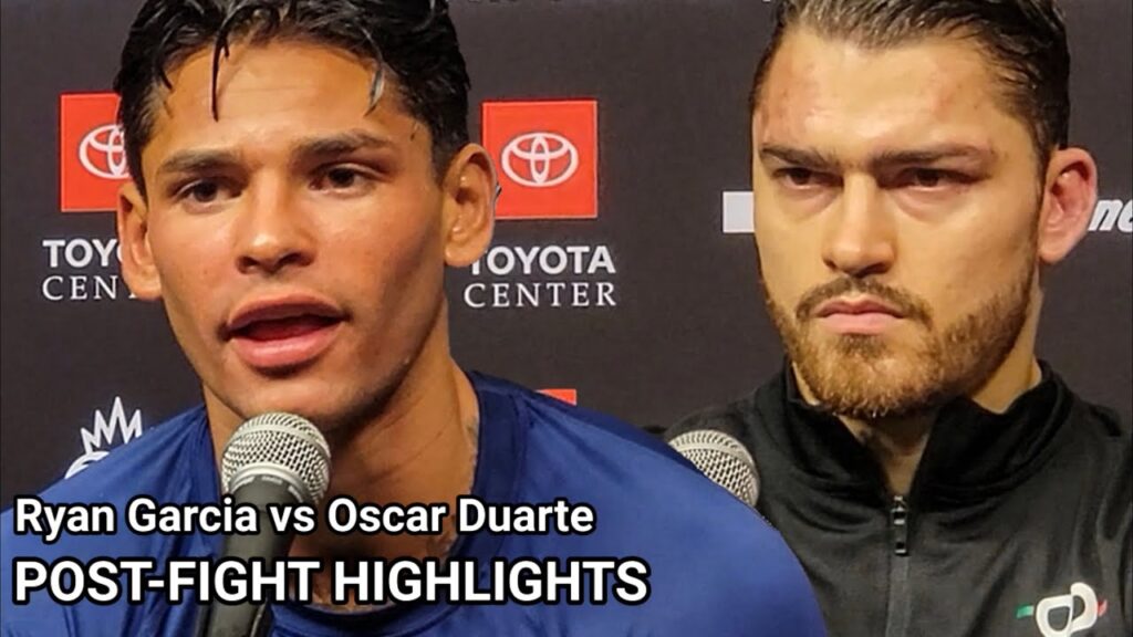 HIGHLIGHTS | Ryan Garcia vs Oscar Duarte POST-FIGHT PRESS CONFERENCE