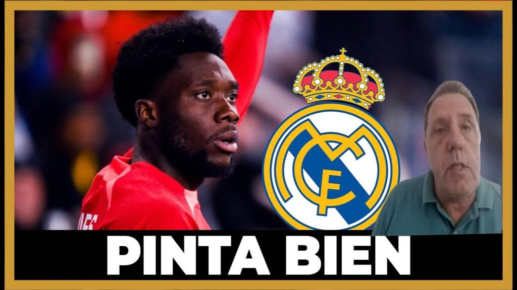 "Cada día que pasa ALPHONSO DAVIES se ALEJA más del BAYERN y se ACERCA al REAL MADRID" M. GUTIÉRREZ