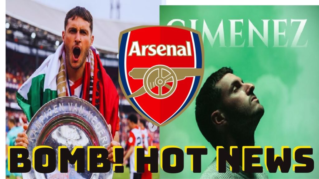 "Arsenal's Explosive Transfer Move: The Game-Changing Striker Revealed!#arsenalfans #arsenalfc