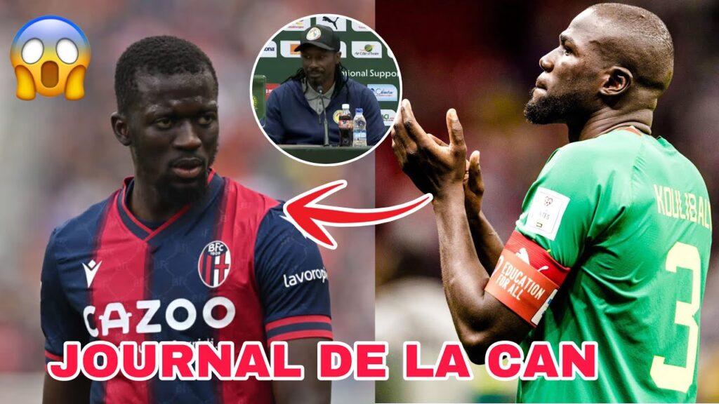 6⃣N JOURNAL DE LA CAN : ALIOU CISSÉ & KOULIBALY chauffent le derby de Demain : La Guinée Conakry pe