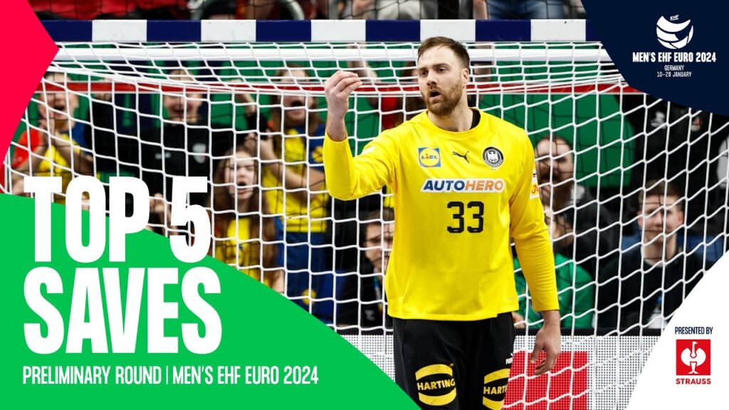 TOP 5 SAVES | Preliminary Round | Men's EHF EURO 2024