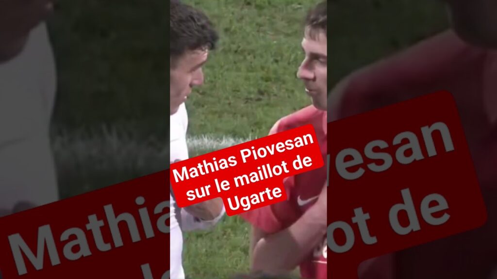 MATHIAS PIOVESAN SUR LE MAILLOT DE MANUEL UGARTE LORS DE US REVEL - PARIS SAINT-GERMAIN