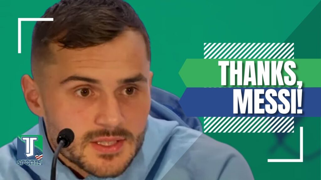 Jordan Morris THANKS Lionel Messi & Apple TV for MAKING the MLS VISIBLE in the world