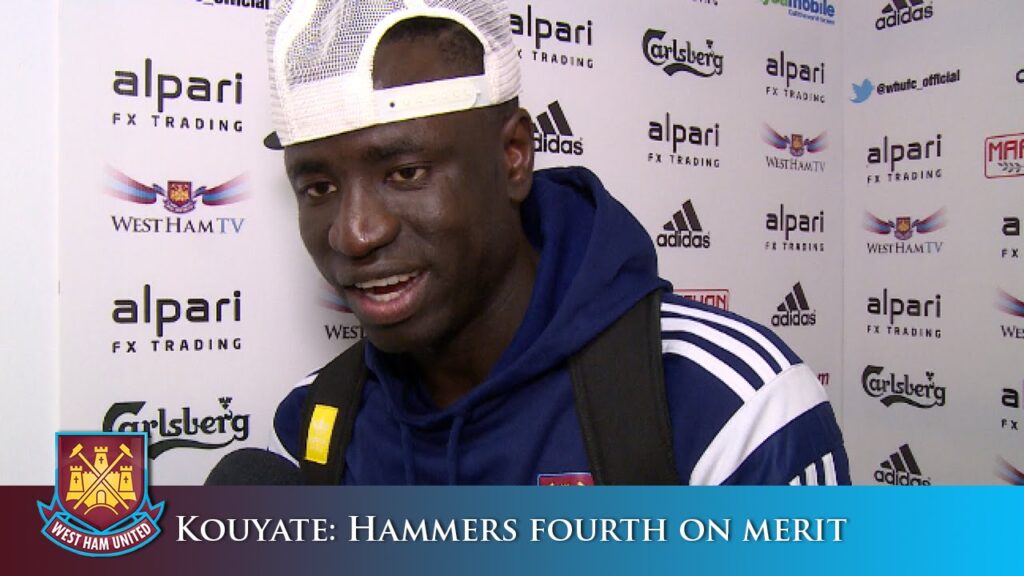 Kouyate: Hammers fourth on merit