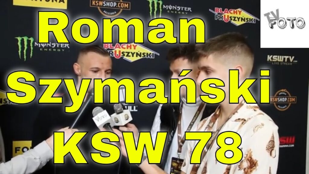 Roman Szymański pokonał Raula Tutarauliego na KSW 78 w Szczecinie 21.01.2023