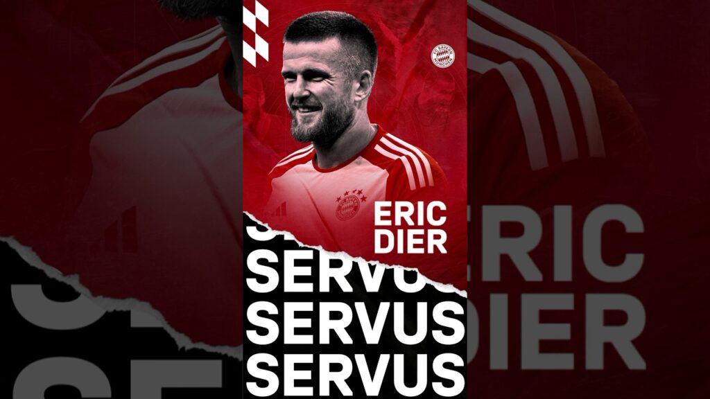 FC Bayern have completed the signing of Eric Dier! ✍️