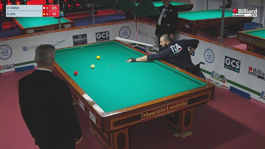 Sansò Andrea VS  Uda Antonio - 5-Pins Paralympic Tournament - European Championship 2024