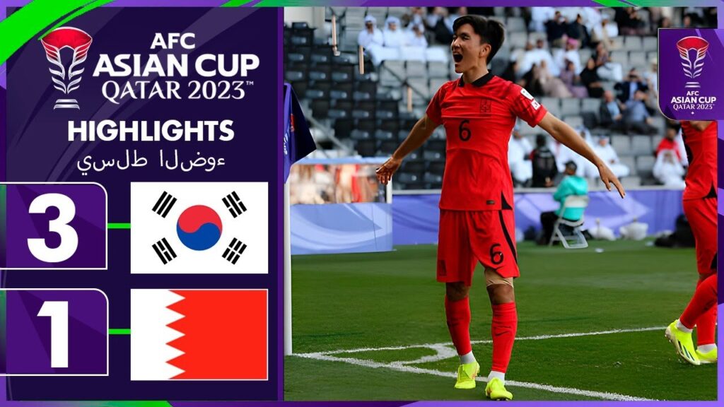 In-Beom Hwang Goal | 황인범 골 | South Korea vs Bahrain 3-1 Extended Highlights | AFC Asian Cup 2023