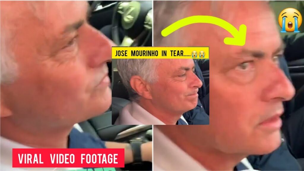 💔😭😭 Heartbreaking scenes of Jose Mourinho dropping tears after Roma sacking him | As Roma