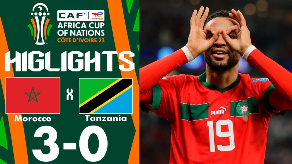But de Youssef En-Nesyri | Maroc vs Tanzanie 3-0 Résumé | Coupe d’Afrique des Nations 2023 But de Youssef En-Nesyri | Maroc vs Tanzanie 3-0 Résumé | Coupe d'Afrique des Nations 2023