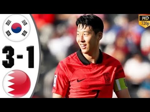 South Korea vs Bahrain 3-1 all goals and highlights  | AFC Asian Cup 2024