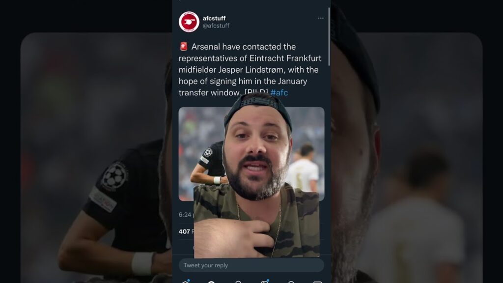 Jesper Lindstrøm To Arsenal In January? 😮