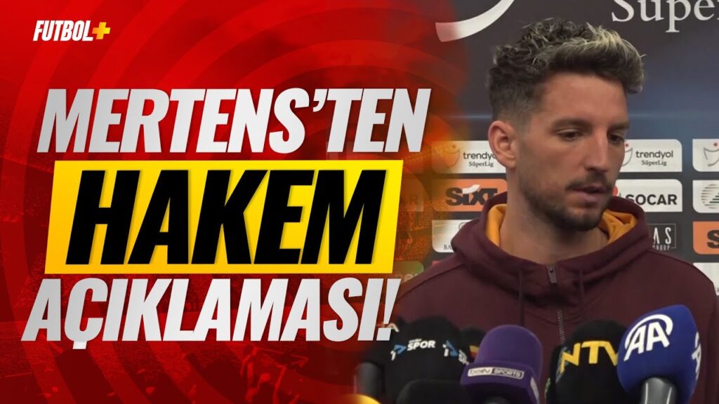 Dries Mertens'ten hakem açıklaması! #Galatasaray