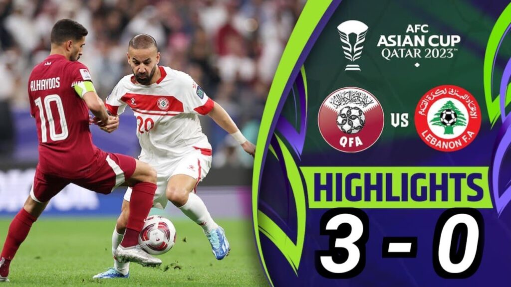 #AsianCup2023 |Group A : Qatar 3 - 0 Lebanon। #AsianCap2024