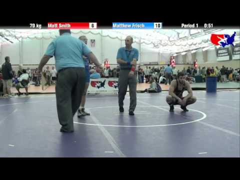 Matt Smith vs. Matthew Frisch at 2013 ASICS University Nationals - FS