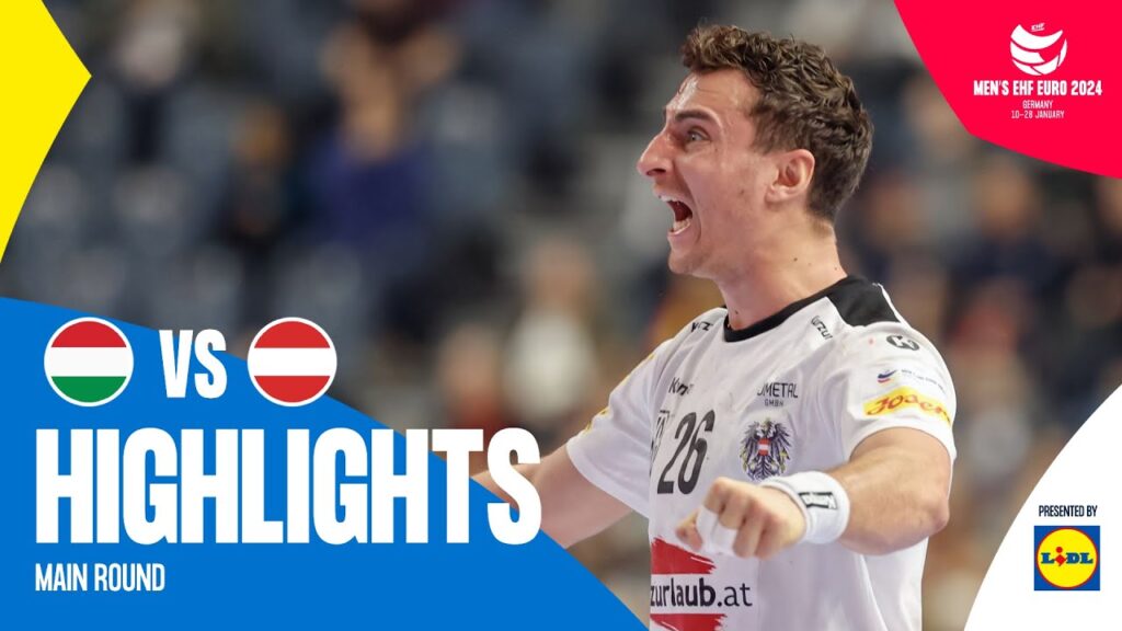 A late win... AGAIN? 😨 | Hungary vs. Austria | Highlights | Men's EHF EURO 2024