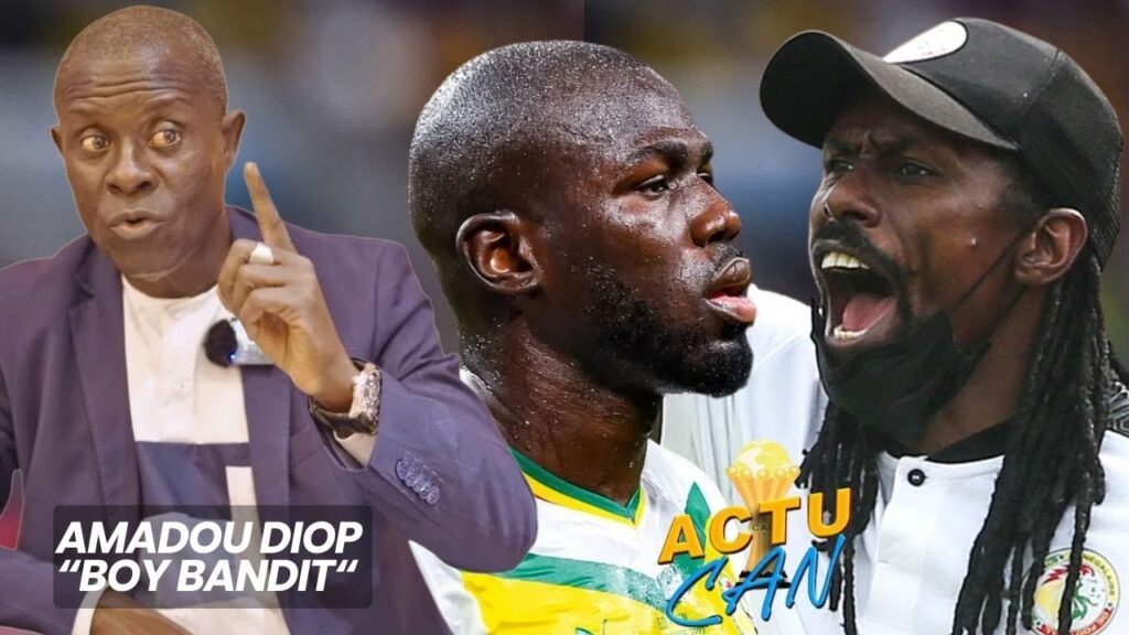 Voici pourquoi Aliou Cissé a crié sur Koulibaly : Révélation exclusive d'Amadou Diop Boy Bandit