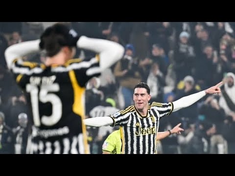 DUSAN VLAHOVIC Amazing Goal Today with Juventus vs Sassuolo 🤯😱