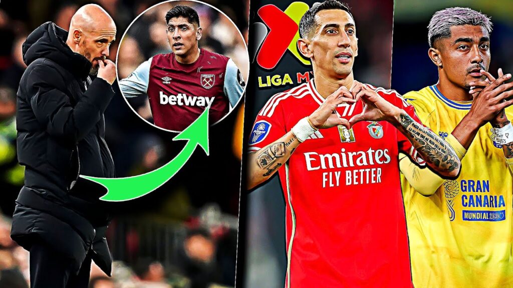 PARTIDAZO! la REACCION de TEN HANG con EDSON | DI MARIA a la LIGA MX? | 6 MILLONES por ARAUJO!