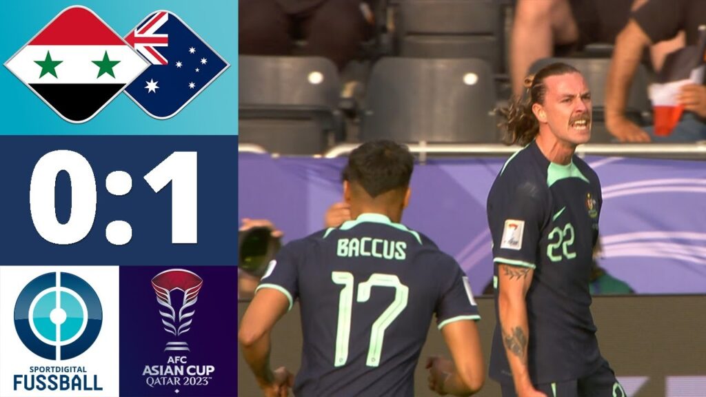 St. Pauli-Star Jackson Irvine trifft zum Sieg! Socceroos im Achtelfinale! | Syrien - Australien