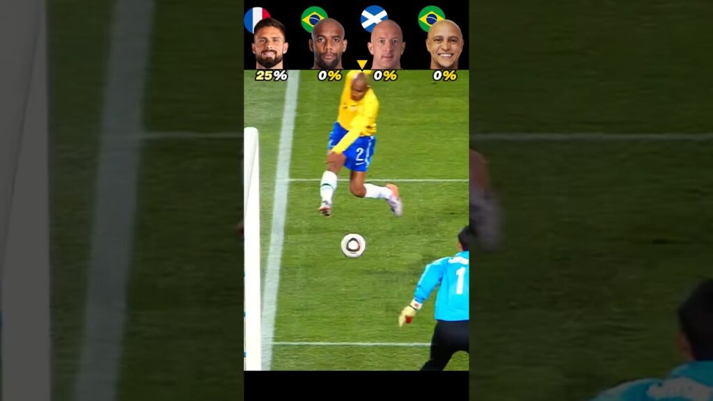 Giroud VS Maicon VS Adam VS R.Carlos 🤯🥶 No Chance To score Challenge