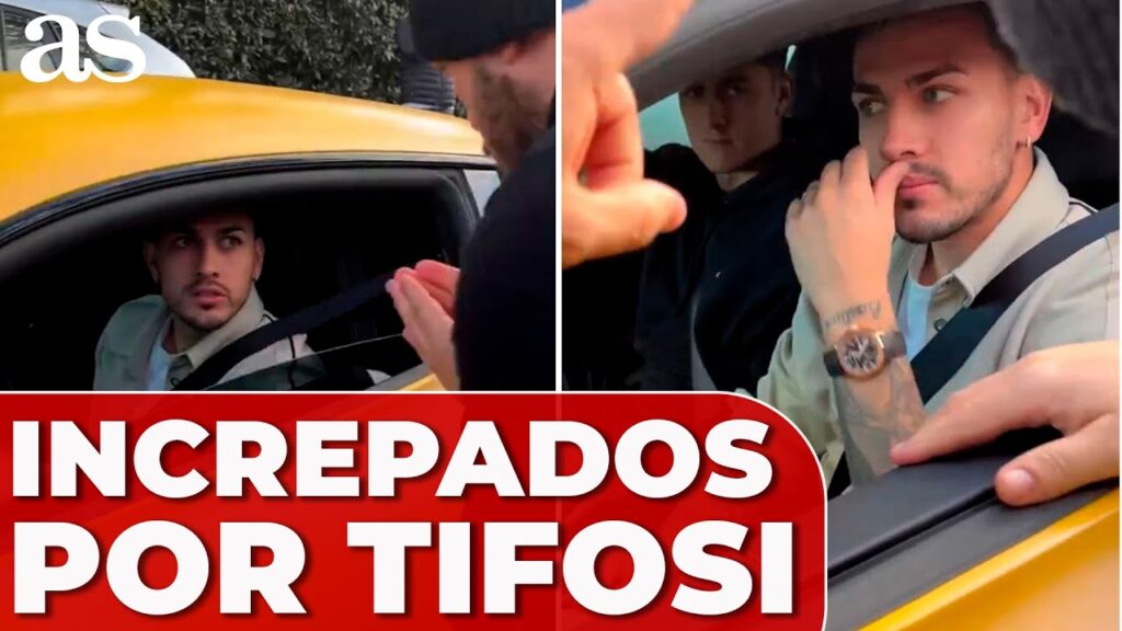 TIFOSI de la ROMA INCREPAN a DYBALA y LEANDRO PAREDES tras la DESTITUCIÓN de MOURINHO