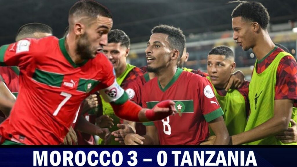 Ziyech & Ounahi Erupt !!! Morocco 3 - 0 Tanzania | Match Reaction !!! #AFCON2024