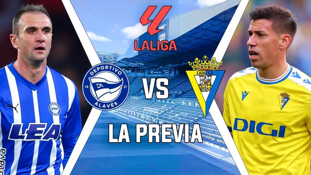PREVIA 🔵 DEPORTIVO ALAVÉS - CÁDIZ CF 🟡 | JORNADA 21 LA LIGA 23/24 | Amarillo y azul