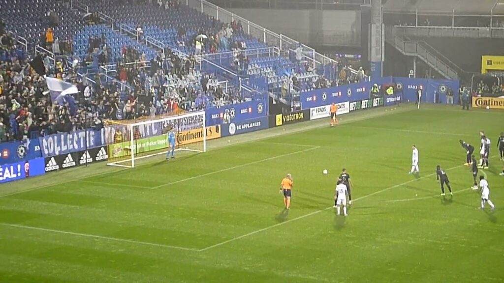 Xherdan Shaqiri of the Chicago Fire scores on a penalty kick vs. CF Montreal (Impact) 9/13/22