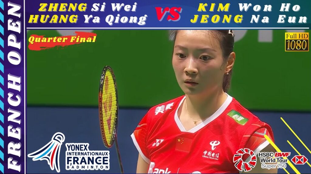 Zheng Si Wei/Huang Ya Qiong vs Kim Won Ho/Jeong Na Eun #frenchopen2023