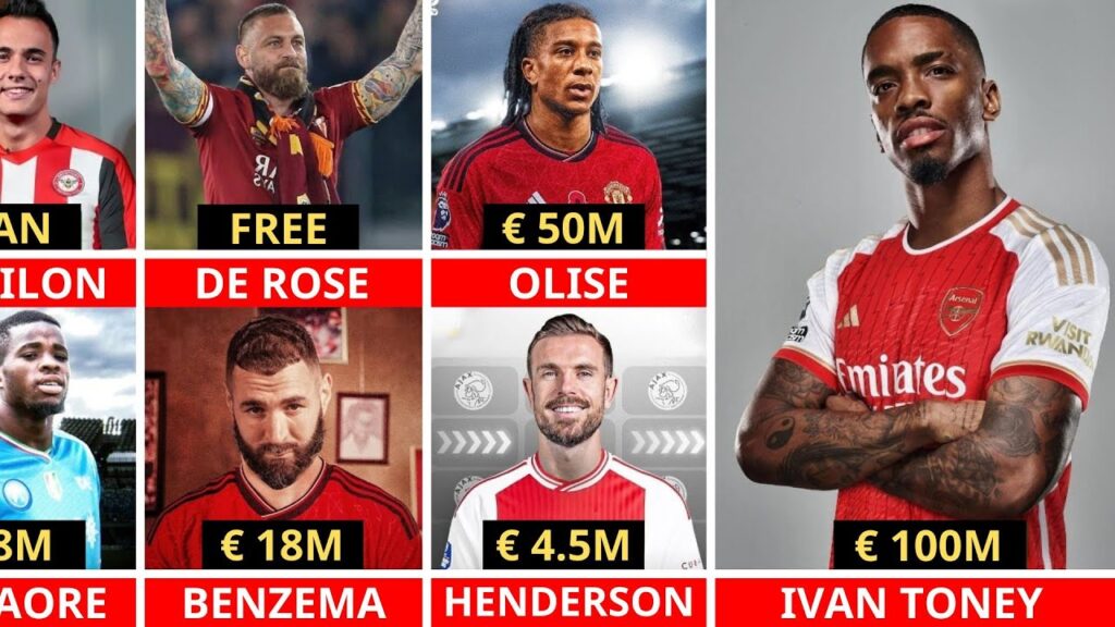 🚨 ALL CONFIRMED WINTER TRANSFER 2024✅️ IVAN TONEY TO ARSENAL 🔥, DE ROSE, HENDERSON, BENZEMA, OLISE