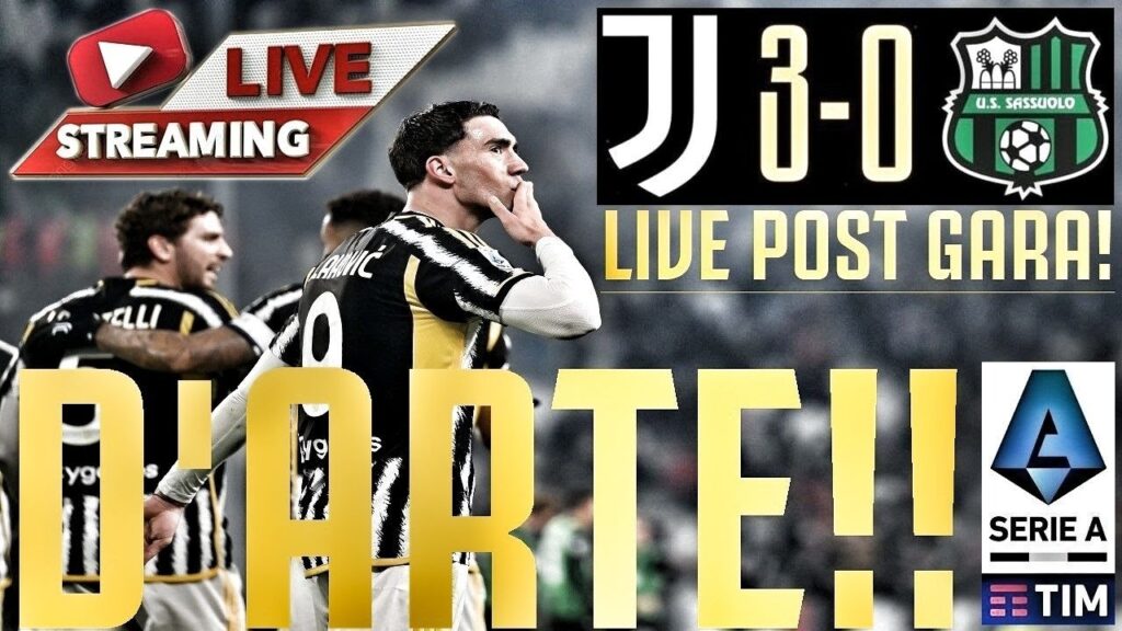 JUVENTUS - Sassuolo 3-0 | DV9, MANCINO D'ARTE!!! TEK & CHIESA!! I 3 MESSAGGI DELLA JUVE!! [LIVE PG]