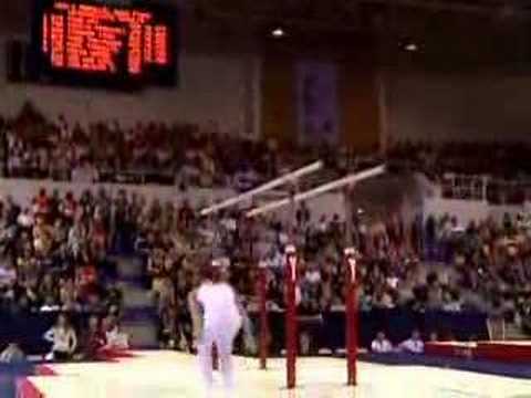 Yoo Won Chul Parallel Bars 2006 World Championships EF