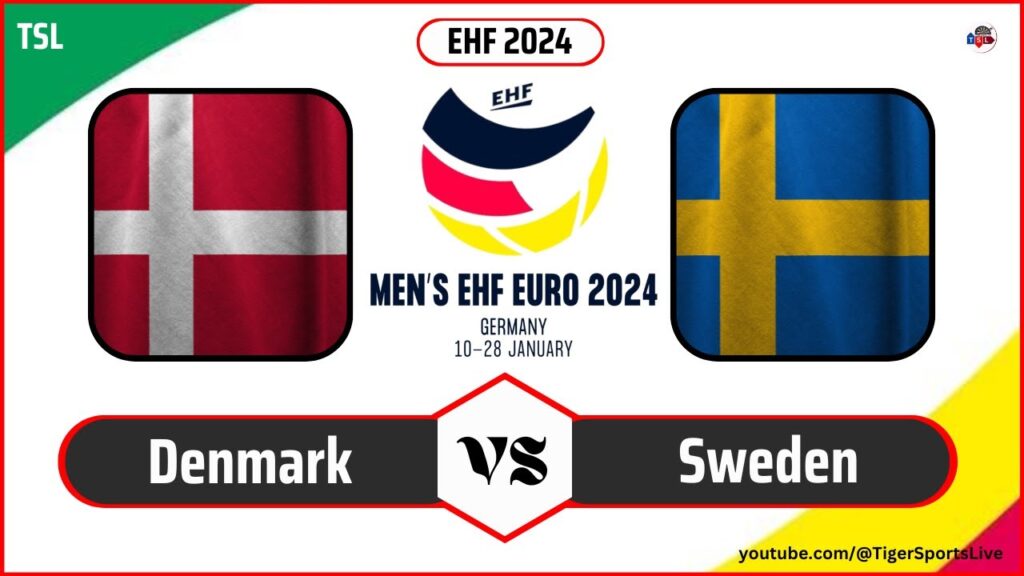 Denmark vs Sweden | EHF Euro 2024 | European Men's Handball Championship 2024