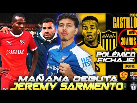 JEREMY SARMIENTO DEBUTÓ OFICIAL! POLÉMICO FICHAJE de BYRON CASTILLO! JHONNY QUIÑONES a INDEPENDIENTE