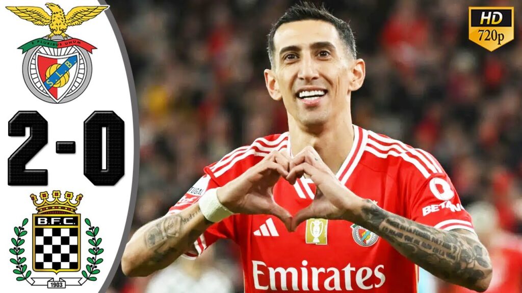 Benfica vs Boavista 2-0 Highlights & All Goals 2024 🔥 Angel Di Maria Goal