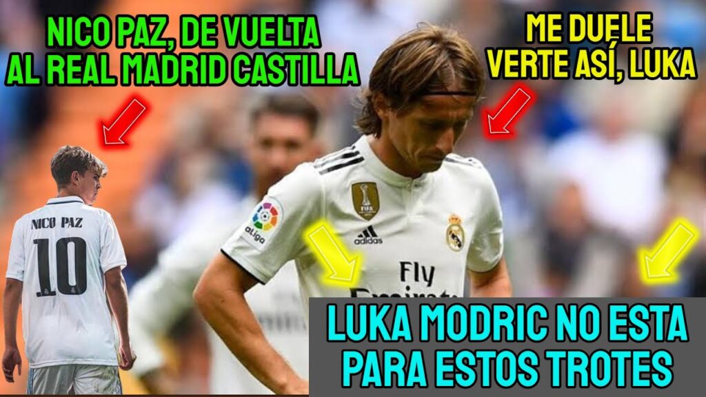 EL POBRE LUKA MODRIC NO ESTA YA PARA ESTAS COSAS.