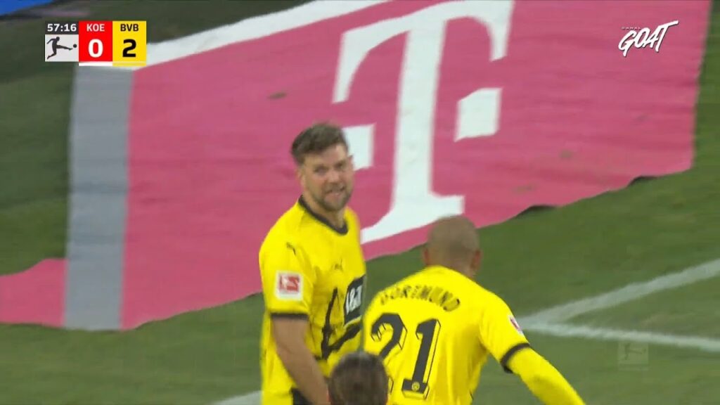 Niclas Füllkrug Goal | Köln vs Borussia Dortmund 0-2 Extended Highlights | Bundesliga 23/24