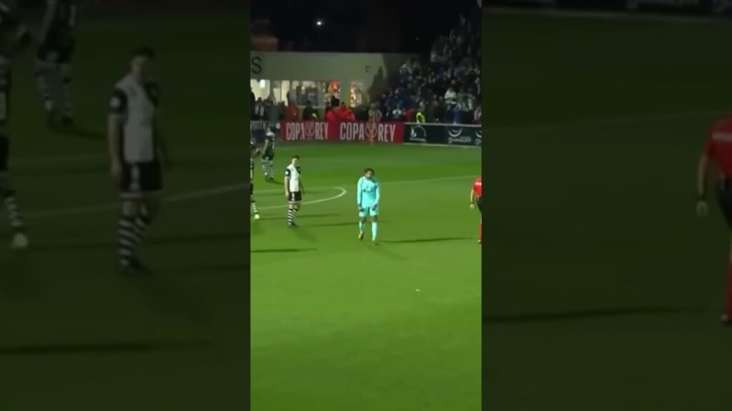 Jules Kounde with a GOLAZOOOO 🦂💥 #fcbarcelona #shorts