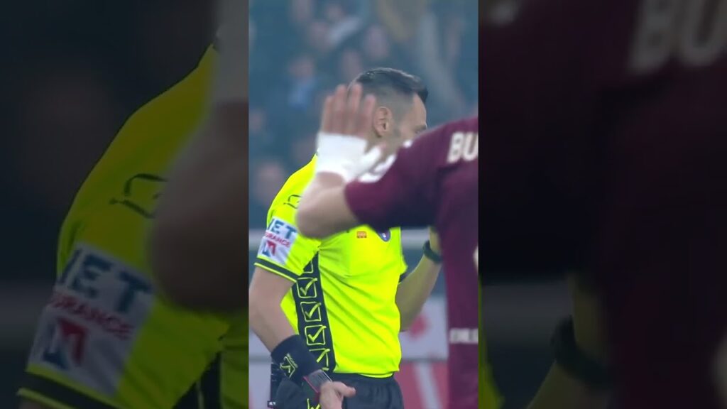 Vlasic tackled the ref?! 😳 #shorts