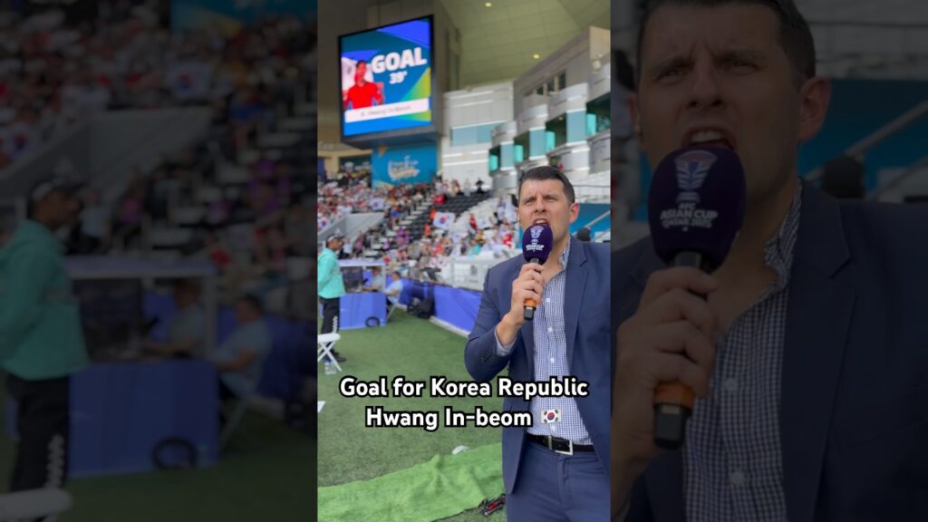 Goal for Korea Republic Hwang In-beom 🇰🇷 #footballshorts #korea #korean #koreanfood #asiancup2023