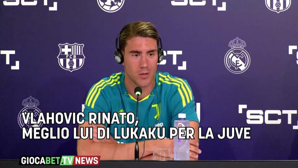 Serie A - Vlahovic rinato, meglio lui di Lukaku per la Juve