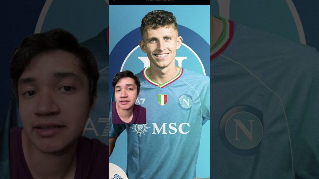 Lindstrom llega al Napoli #charliecarrillo #lindstrøm #napoli #lozano #seriea