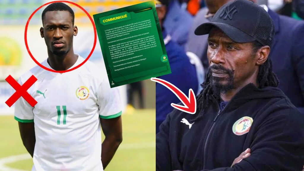 ALIOU CISSÉ malade & à passé la nuit à l'hôpital, la Fédération à réagi : Abdallah Sima quitte la