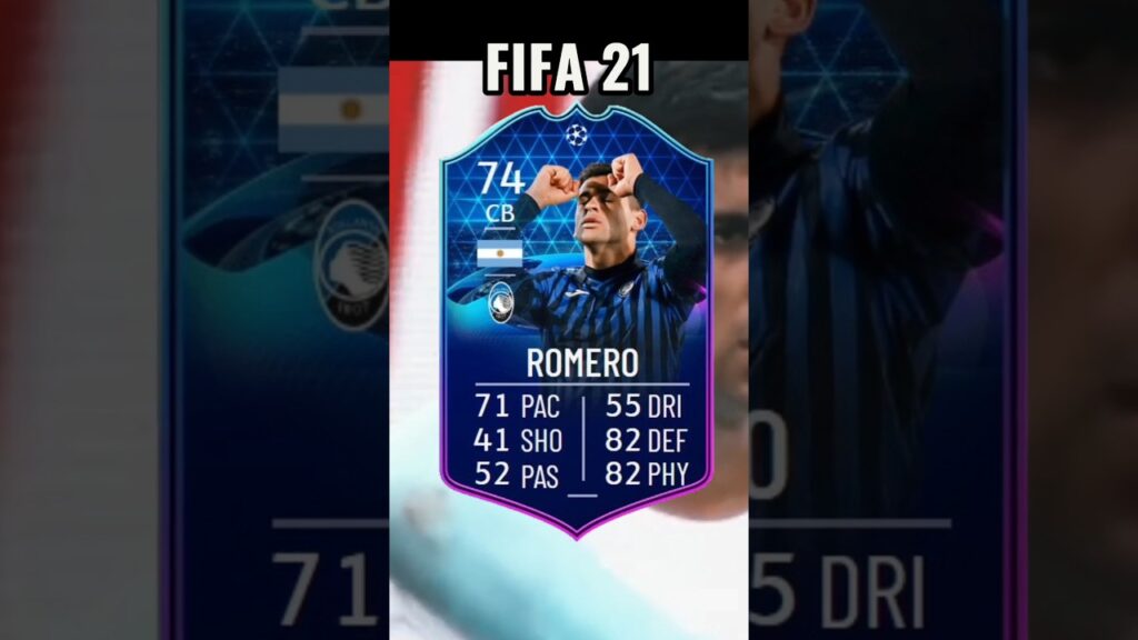 CRISTIAN ROMERO🇦🇷 - Todas cartas de Ultimate Team ⚽⭐ #cristianromero #romero #eafc24