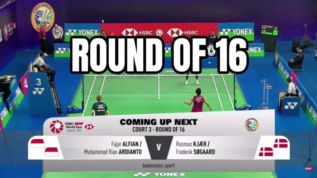 INDIA OPEN 2024 Fajar/Rian VS Kjaer/Sogaa | Bamdminton