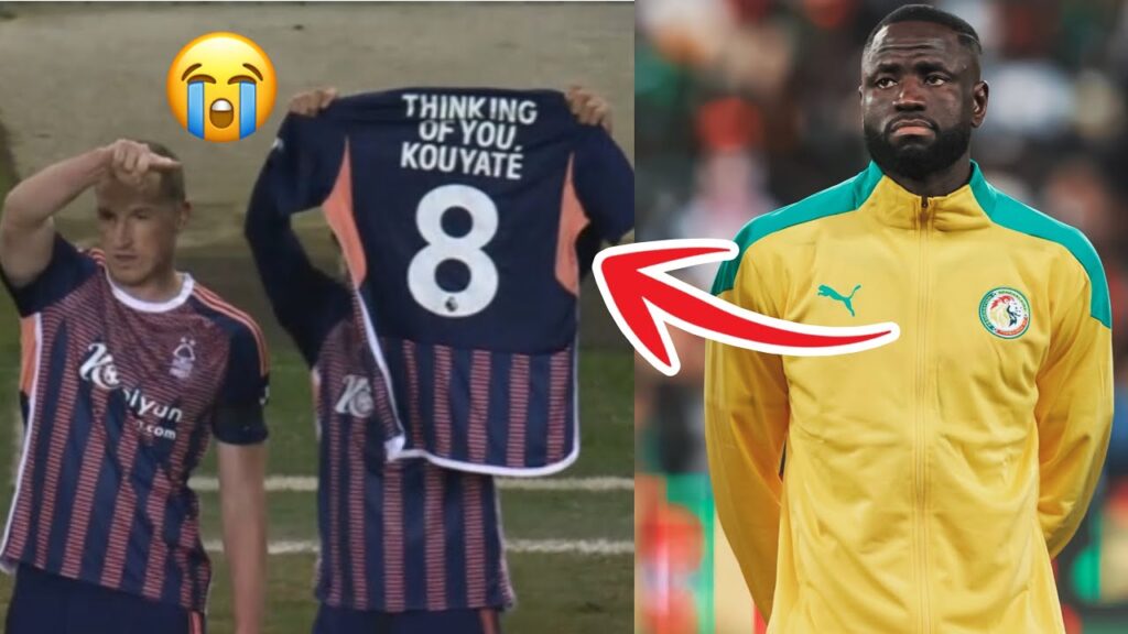 Les joueurs de NOTTINGHAM FOREST rendent hommage au père de KOUYATÉ : LA JUVE  donne un ultimatum