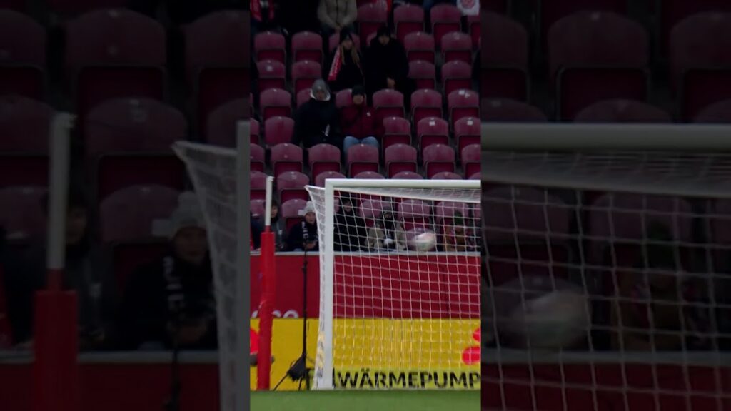 Ein Gemälde von einem Tor. 🎨  #mainz05 #bundesliga #shorts