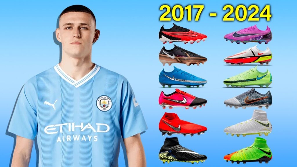 PHIL FODEN - New Soccer Cleats & All Football Boots 2017 - 2024
