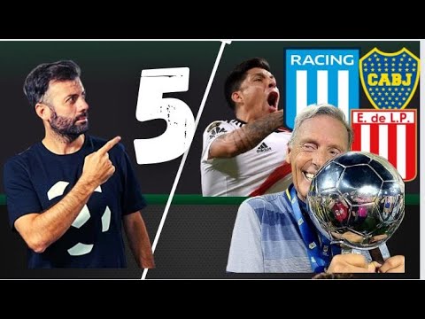 Quienes son Los últimos 5 campeones del Futbol Argentino|River y Boca Rosario Central